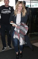 HILARY DUFF at Sydney Airport