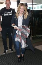 HILARY DUFF at Sydney Airport