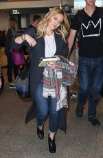 HILARY DUFF at Sydney Airport