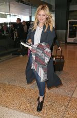 HILARY DUFF at Sydney Airport