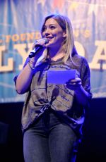 HILARY DUFF at T.J. Martell Foundation