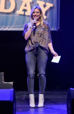 HILARY DUFF at T.J. Martell Foundation