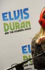 HILARY DUFF at The Elvis Duran Z100 Morning Show in New York