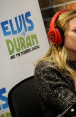 HILARY DUFF at The Elvis Duran Z100 Morning Show in New York