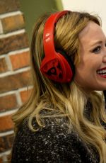 HILARY DUFF at The Elvis Duran Z100 Morning Show in New York
