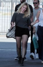 HILARY DUFF on the Set of All About You Music Video in Los Angeles