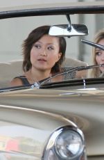 HILARY DUFF on the Set of All About You Music Video in Los Angeles