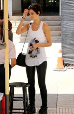 JAIMIE ALEXANDER Leaves Barneys New York in Beverly Hills