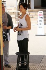 JAIMIE ALEXANDER Leaves Barneys New York in Beverly Hills