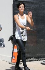 JAIMIE ALEXANDER Leaves Barneys New York in Beverly Hills
