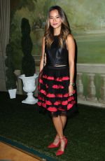 JAMIE CHUNG at Alice+Olivia by Stacey Bendet Fashion Show in New York