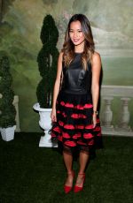 JAMIE CHUNG at Alice+Olivia by Stacey Bendet Fashion Show in New York