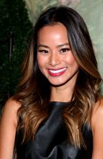 JAMIE CHUNG at Alice+Olivia by Stacey Bendet Fashion Show in New York