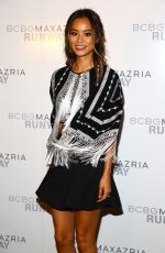 JAMIE CHUNG at Bcbgmaxazria Fashion Show in New York