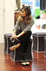 JAMIE CHUNG Checks Out New Denim Collection in New York