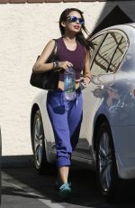 JANEL PARRISH Arrives at DWTS Rehearsals in Los Angeles