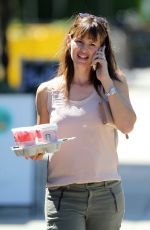 JENNIFER GARNER Leaves Coffee Bean in Los Angeles
