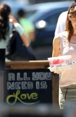 JENNIFER GARNER Leaves Coffee Bean in Los Angeles