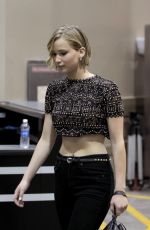 JENNIFER LAWRENCE Arrives at 2014 Iheartradio Music Festival in Las Vegas