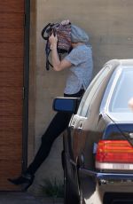 JENNIFER LAWRENCE in Tight Arives at Nobu Resturant in Malibu