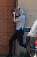 JENNIFER LAWRENCE in Tight Arives at Nobu Resturant in Malibu