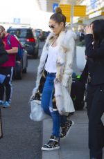 JENNIFER LOPEZ Arrives at JFK Airport in New York