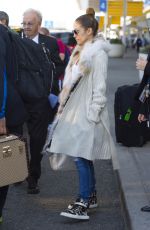 JENNIFER LOPEZ Arrives at JFK Airport in New York