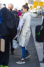 JENNIFER LOPEZ Arrives at JFK Airport in New York