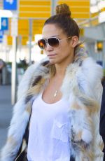 JENNIFER LOPEZ Arrives at JFK Airport in New York