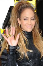 JENNIFER LOPEZ at a Set of Music Video in Manhattan