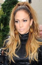 JENNIFER LOPEZ at a Set of Music Video in Manhattan