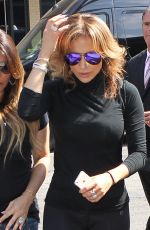 JENNIFER LOPEZ Out and About at Meatpacking District in New York