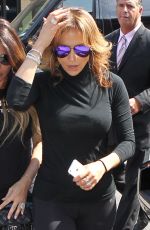 JENNIFER LOPEZ Out and About at Meatpacking District in New York