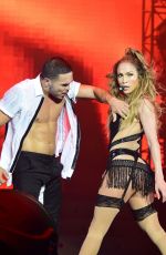 JENNIFER LOPEZ Performs at a Concert in Singapore