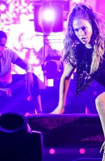 JENNIFER LOPEZ Performs at a Concert in Singapore