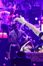 JENNIFER LOPEZ Performs at a Concert in Singapore