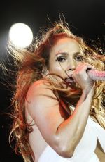 JENNIFER LOPEZ Performs at a Concert in Singapore