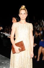JENNIFER MORRISON at Monique Lhuillier Fashion Show in New York
