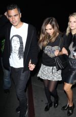 JESSICA ALBA Arrives at Drake vs Lil Wayne Concert in Hollywood