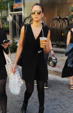 JESSICA ALBA Arrives at Her Hotel in Manhattan 2709