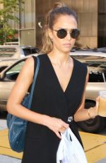 JESSICA ALBA Arrives at Her Hotel in Manhattan 2709