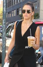 JESSICA ALBA Arrives at Her Hotel in Manhattan 2709