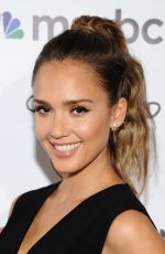 JESSICA ALBA at Global Citizen Festival VIP Lounge in New York