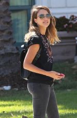 JESSICA ALBA Out and About in Santa Monica 1909