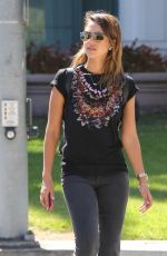 JESSICA ALBA Out and About in Santa Monica 1909