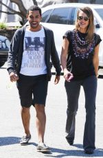 JESSICA ALBA Out and About in Santa Monica 1909