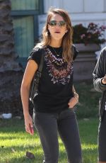 JESSICA ALBA Out and About in Santa Monica 1909