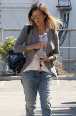 JESSICA ALBA Out and About in Santa Monica 2309