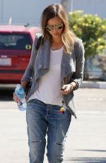JESSICA ALBA Out and About in Santa Monica 2309