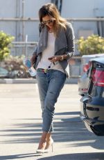 JESSICA ALBA Out and About in Santa Monica 2309